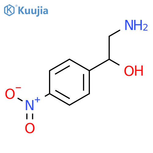 2-Amino-1-(4-nitrophenyl)ethanol structure