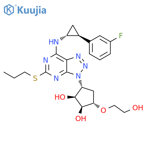 4-Desfluoro Ticagrelor structure