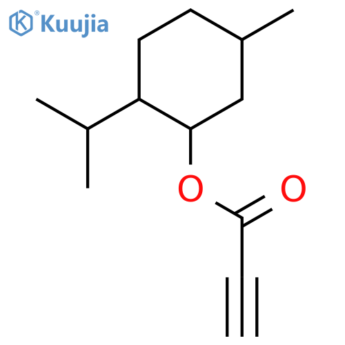 2-Propynoic acid, 5-methyl-2-(1-methylethyl)cyclohexyl ester structure