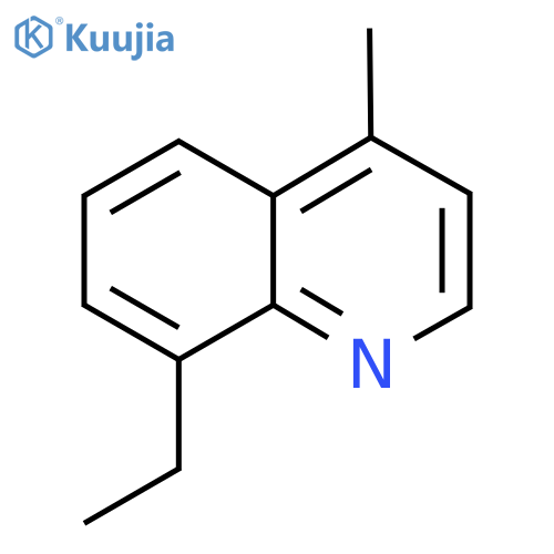 8-Ethyl-4-methylquinoline structure