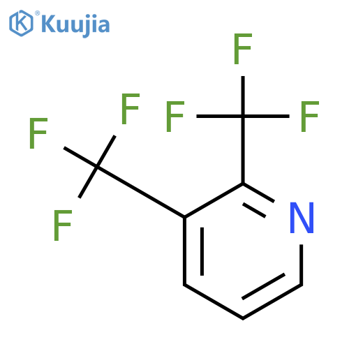 2,3-Bis(trifluoromethyl)pyridine structure