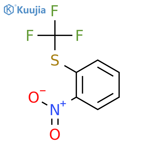 Benzene, 1-nitro-2-[(trifluoromethyl)thio]- structure