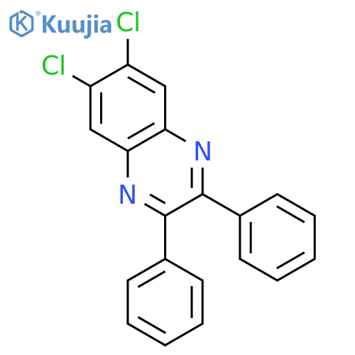 6,7-Dichloro-2,3-diphenylquinoxaline structure