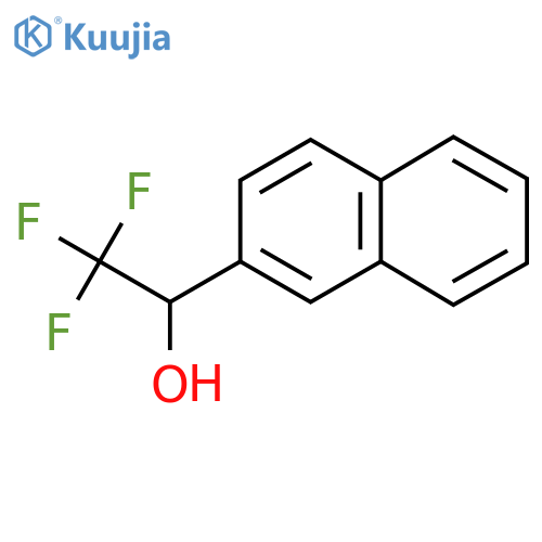 2,2,2-Trifluoro-1-(naphthalen-2-yl)ethan-1-ol structure