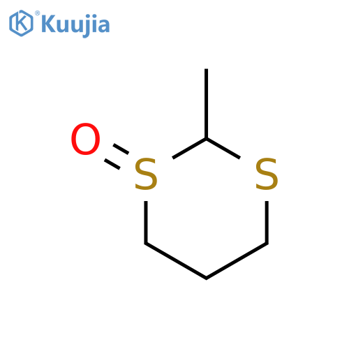 1,3-Dithiane,2-methyl-, 1-oxide structure