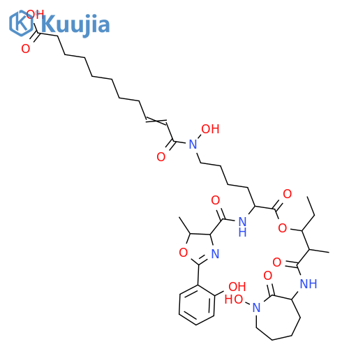 Carboxymycobactins; Carboxymycobactin 5 structure