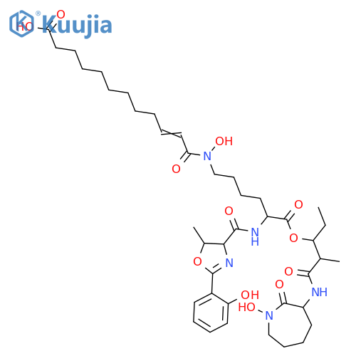 Carboxymycobactins; Carboxymycobactin 6 structure