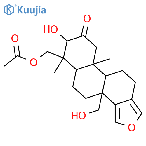 13(16),14-Spongiadiene-2,3,17,19-tetrol; (2α,3α)-form, 2-Ketone, 19-Ac structure