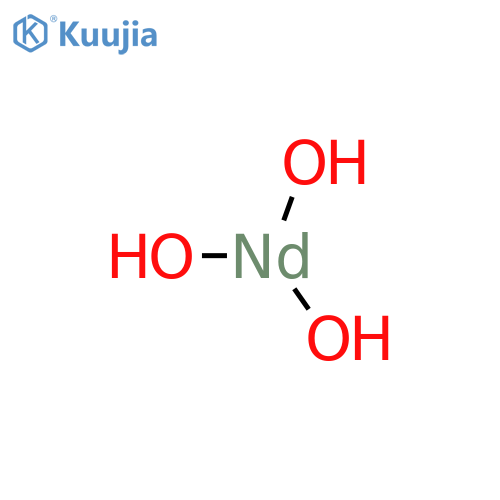 Neodymium hydroxide hydrate structure