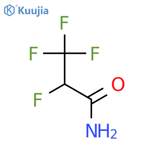 2,3,3,3-Tetrafluoropropionamide structure