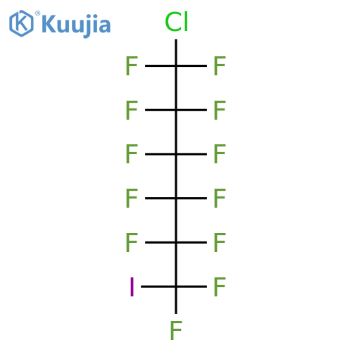 1-Chloro-6-iodoperfluorohexane structure