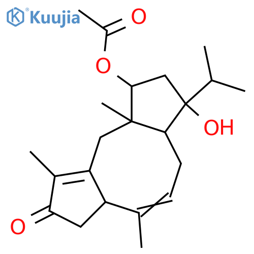 12,14-Dihydroxy-2,7-fusicoccadien-4-one; (6α,10β,11α,12α,14β)-form, 12-Ac structure
