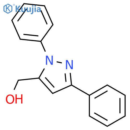 (1,3-Diphenyl-1H-pyrazol-5-yl)methanol structure