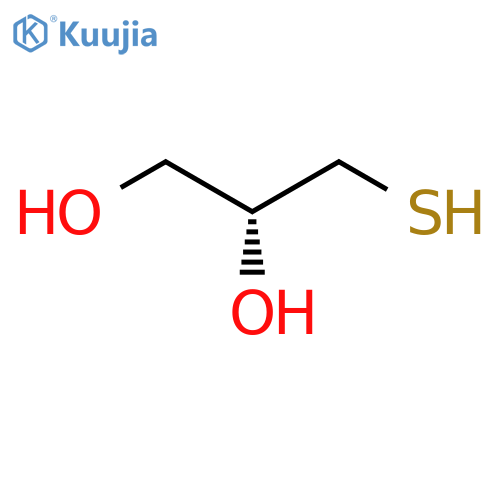 (R)-3-Mercaptopropane-1,2-diol structure