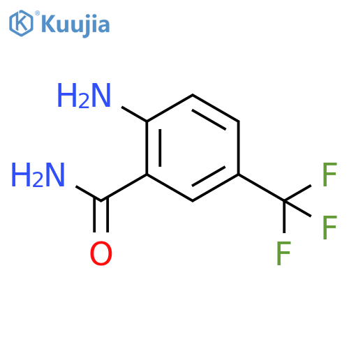 2-Amino-5-(trifluoromethyl)benzamide structure