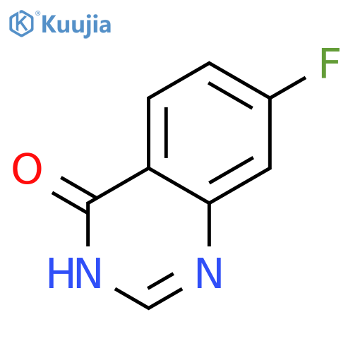 7-fluoro-3,4-dihydroquinazolin-4-one structure