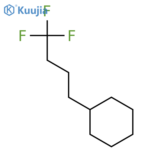 CYCLOHEXANE, (4,4,4-TRIFLUOROBUTYL)- structure