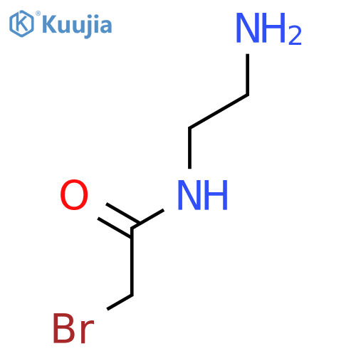 N-(2-aminoethyl)-2-bromoacetamide structure