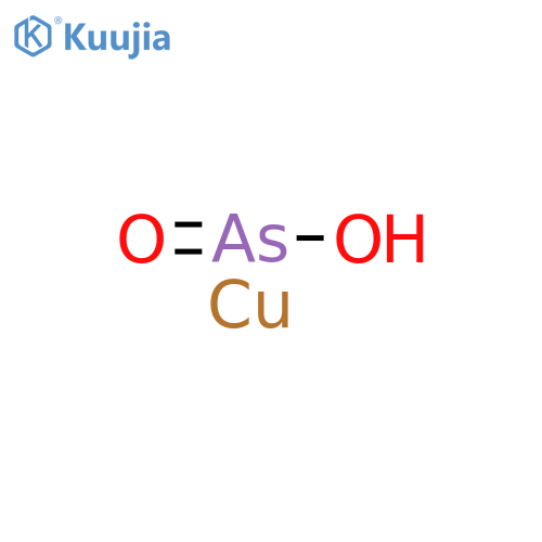 Arsenenous acid,copper(2+) salt (2:1) (9CI) structure