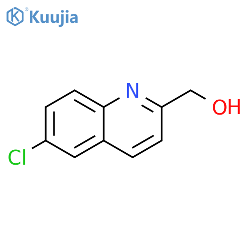 (6-chloroquinolin-2-yl)methanol structure