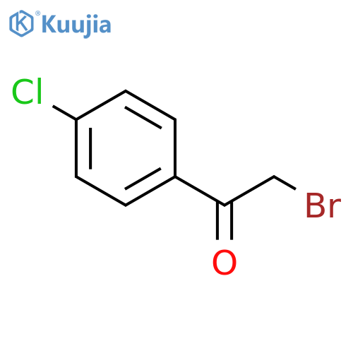 2-Bromo-1-(4-chlorophenyl)ethanone structure