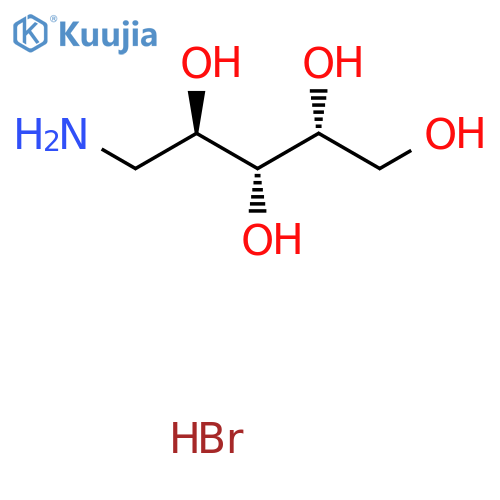 (2R,3R,4R)-5-Aminopentane-1,2,3,4-tetraol hydrobromide structure