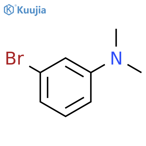 3-Bromo-N,N-dimethylaniline structure