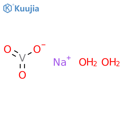 Vanadate (VO31-),sodium, dihydrate (9CI) structure