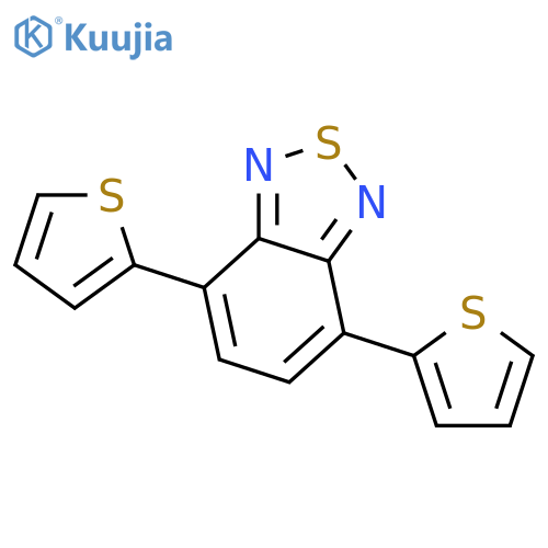4,7-Di(thiophen-2-yl)benzoc1,2,5thiadiazole structure