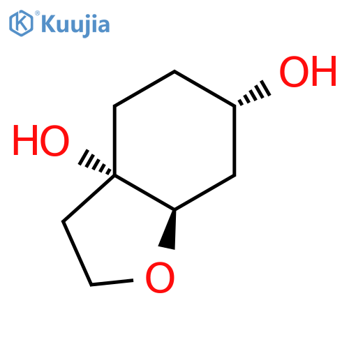 3a,6(4H)-Benzofurandiol,hexahydro-, (3aR,6R,7aS)-rel- structure