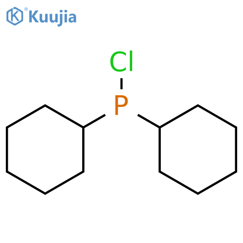 Chlorodicyclohexylphosphine structure