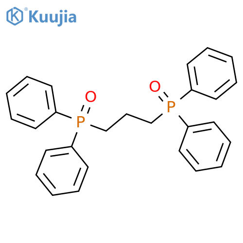 Phosphine oxide, 1,3-propanediylbis[diphenyl- structure