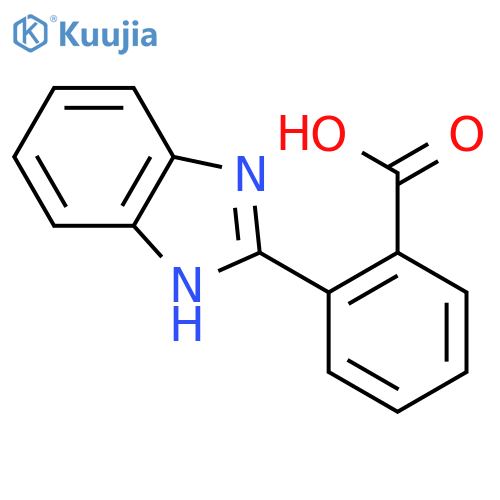 2-(1H-1,3-benzodiazol-2-yl)benzoic acid structure