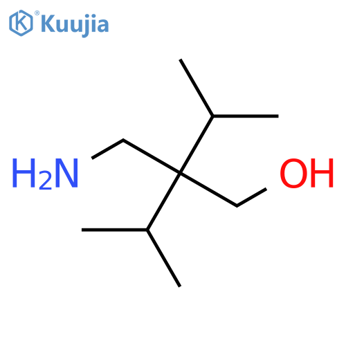 1-Butanol, 2-(aminomethyl)-3-methyl-2-(1-methylethyl)- structure