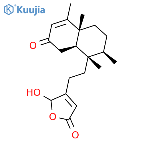 16-Hydroxy-2-oxocleroda-3,13-dien-15,16-olide structure