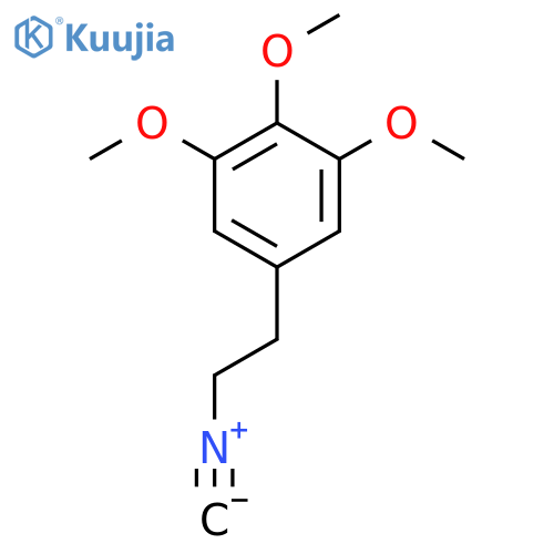 5-(2-Isocyanoethyl)-1,2,3-trimethoxybenzene structure