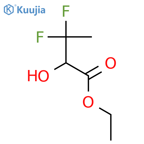 3,3-Difluoro-2-hydroxybutanoic Acid Ethyl Ester structure