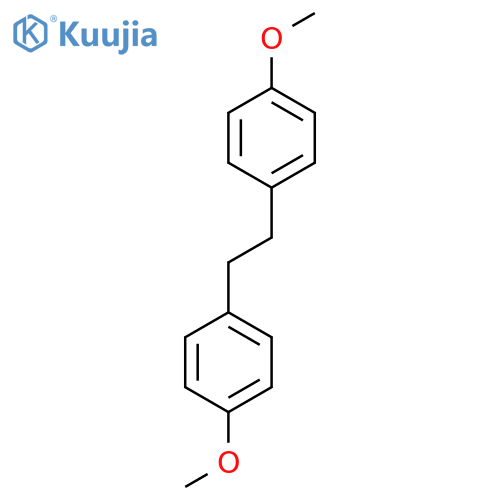 Benzene,1,1'-(1,2-ethanediyl)bis[4-methoxy- structure