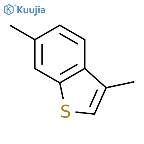 Benzo[b]thiophene, 3,6-dimethyl- structure