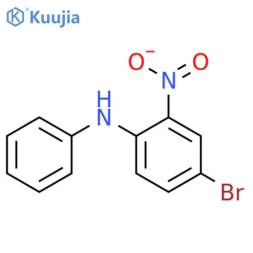 4-bromo-2-nitro-N-phenyl-aniline structure