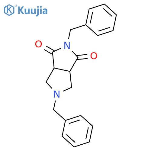 2,5-dibenzyl-octahydropyrrolo[3,4-c]pyrrole-1,3-dione structure