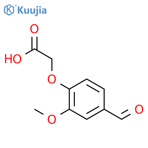 (4-Formyl-2-methoxyphenoxy)acetic Acid structure