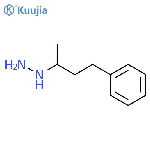 Hydrazine, (1-methyl-3-phenylpropyl)- structure