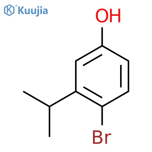 4-Bromo-3-isopropylphenol structure