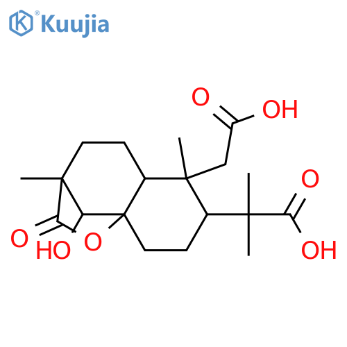 14-Hydroxy-16-nor-2,3-seco-15,8-pimaranolide-2,3-dioic acid; (ent-8β,14α)-form structure