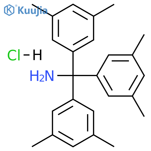 Tris(3,5-dimethylphenyl)methanamine HCl structure