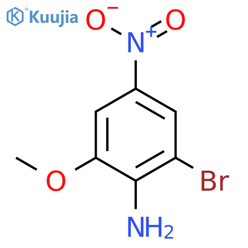2-Bromo-6-methoxy-4-nitrobenzenamine structure