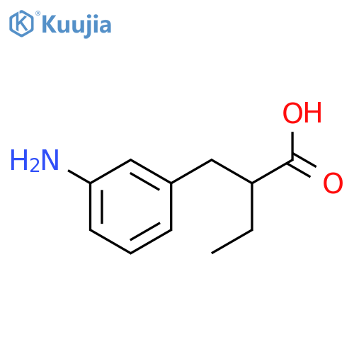 2-(3-Aminobenzyl)butanoic acid structure