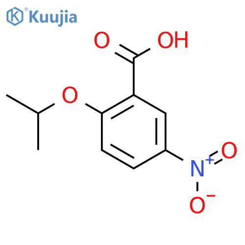 2-Isopropoxy-5-nitrobenzoic acid structure