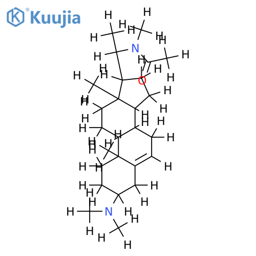 3beta-Dimethylamino-20alpha(F)-methylacetamido-5-pregnen structure
